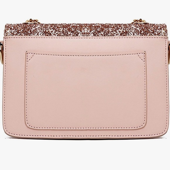 SABARRY Shoulder Bag Crossbody Bag Glitter Clutch Purse Evening Handbag (Blue) - Picture 3 of 8